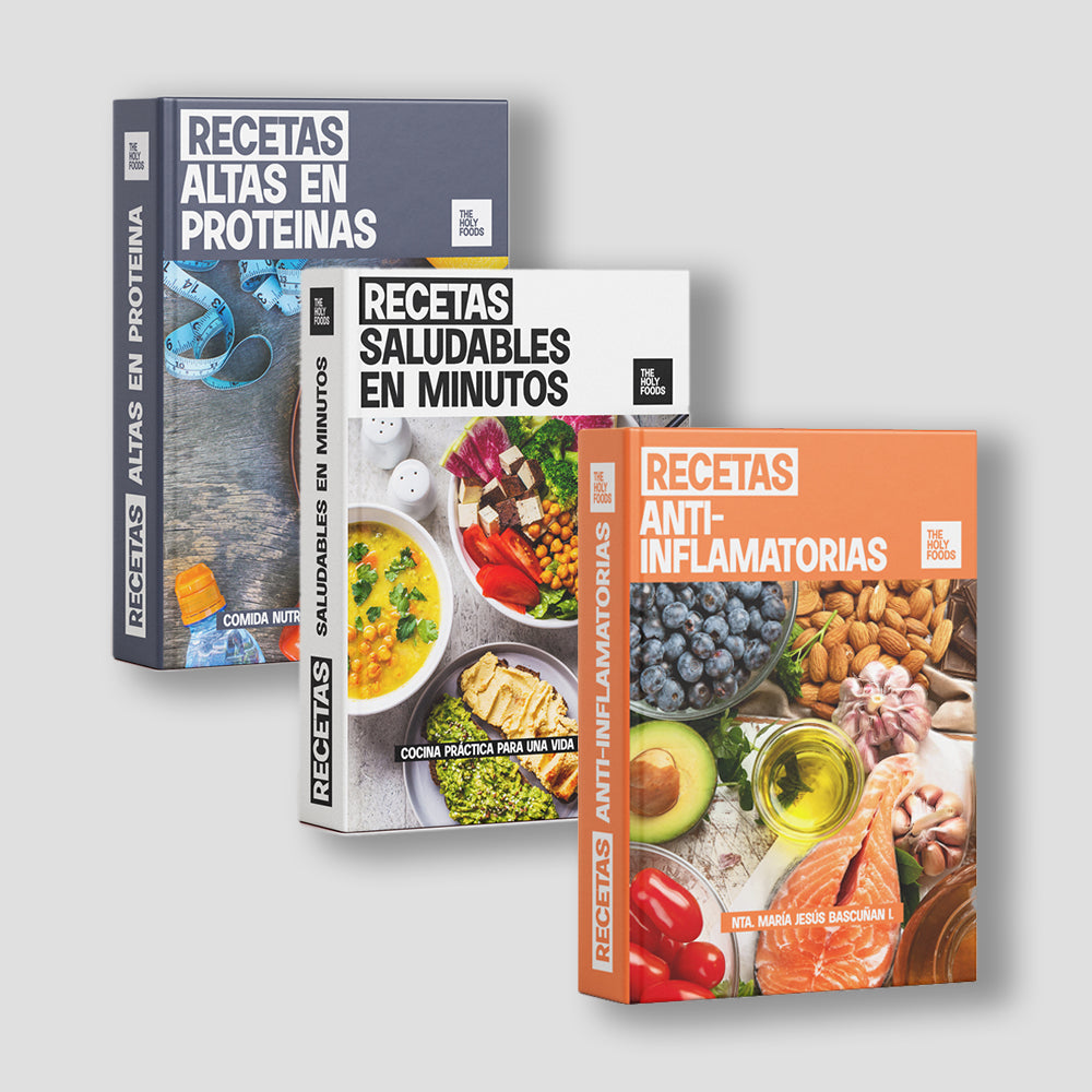 Pack Recetas Altas En Proteina, Saludables, Antiinflamatorias