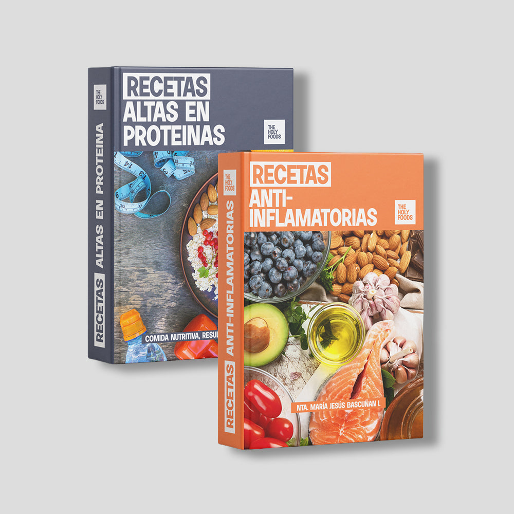 Pack Recetas Altas en Proteinas y Anti-inflamatorias